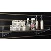 22 x 10 Slatwall Shelf - Clear Acrylic