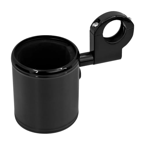 Porte-gobelet moto réglable en alliage robuste pour Street Glide noir