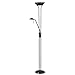 Dainolite Lighting Dainolite Ltd 505F-MB Modern Three Light Floor Lamp from Contemporary Collection Finish, 10.00 inches, Matte Black