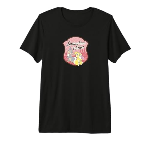 Disney Easter Spring Wishes T-Shirt Premium avec finitions haut de gamme