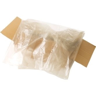 Jantex Clear Bin Liners - Medium Duty - 120 Gauge - Size 457 X 736X 965 Mm - 100 Ltr (Pack 200)