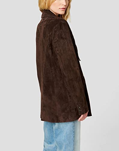 [BLANKNYC] Womens Luxury Clothing Oversized Blazzer with Pockets, Comfortable & Stylish Coat3