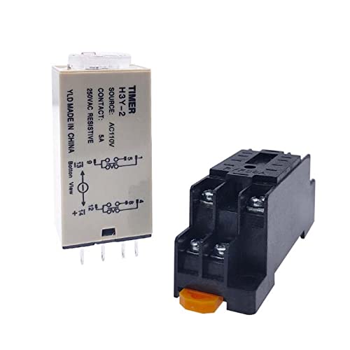 Temporizador H3Y-2 evita sobrecargas por arranque AC110V
