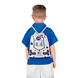 Mochilinha Bag Infantil Personalizado com Nome e Idade Astronaura Mochila (Mochilinha 20x30, Unidades, 01)