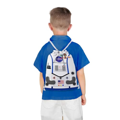 Mochilinha Bag Infantil Personalizado com Nome e Idade Astronaura Mochila (Mochilinha 20x30, Unidades, 01)