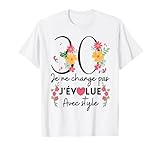 t shirt ansia uomo Léger, Coupe classique, manche à double couture et ourlet à la base