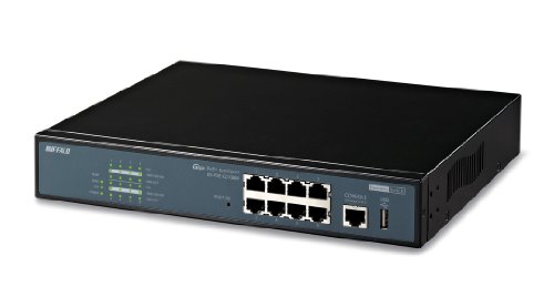 BUFFALO レイヤー2 ノンインテリジェントスイッチ 8ポート BS-G2108UR-TP 2mvetro Amazon | BUFFALO レイヤー2 ノンインテリジェントスイッチ BS