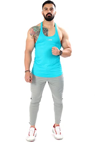 Image of FUAARK Men's Stringer Y Back Bodybuilding Gym Tank Tops