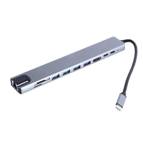 Station d'amarrage multiport en alliage d'aluminium Acositez HDMI 4K