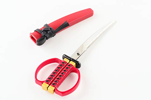 Nikken Sw-28 Knives Seki Denno Beauty Japanese Sword Scissors With Hanging Stand R Red #TOP28