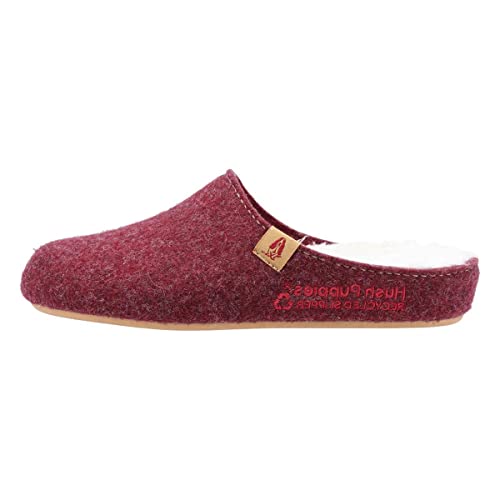 Hush Puppies Women's Remy Slipper, Burgundy, 5 UK