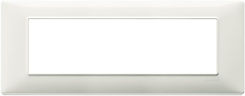 VIMAR Plana Series – Plate 7 Module tecnopolimero Ivory