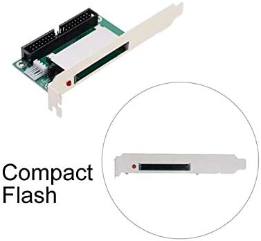 AYA IDE/PATA to CF (CompactFlash) 40-Pin Bootable Adapter with PCI Bracket