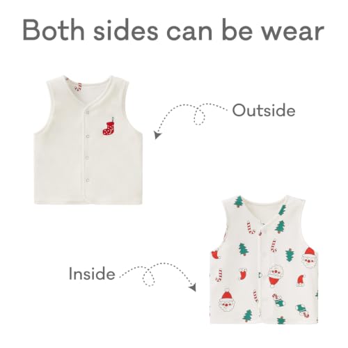 Image of pureborn Baby Toddler Vest Boys Girls Waistcoat Sleeveless Jacket 3M-4T