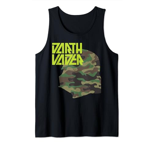 Star Wars Darth Vader Helmet Camo Camiseta sin Mangas