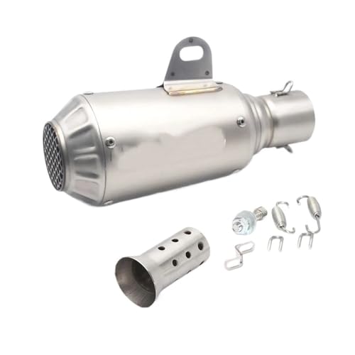 Silencieux d'échappement moto 51 mm en inox pour remplacer un pot rouillé ou usé