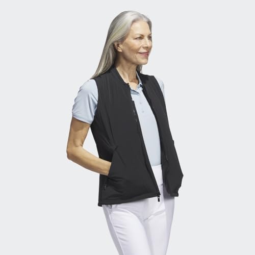 adidas Women's Standard Ultimate365 Tour Frostguard Vest, Black, X-Small by adidas - Image 4