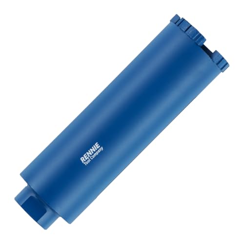 52mm x 150mm Long Diamond Core Drill Bit. To Be Used In Concrete Masonry Brick Block Stone Granite. Diamond Drill Bit Core Drill. 1/2" BSP Thread. For Wet Or Dry Drilling