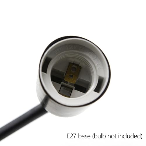 Lámpara de pared E27 con base de madera maciza decorativa pack de 4 3