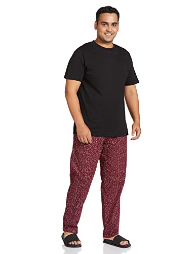 Image of Amazon Brand - Symbol Cotton Men Casual Style Pajama Bottom (Pack Of 2)