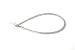 Produktbild Schell 125030699 Sicherheits-Gassteckschlauch 0.1 bar 1000 mm, edelstahl/chrom