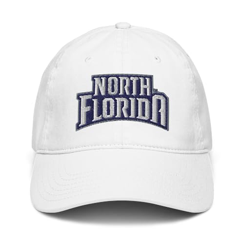 Gorra blanca ajustable oficial North Florida Ospreys miniatura 2