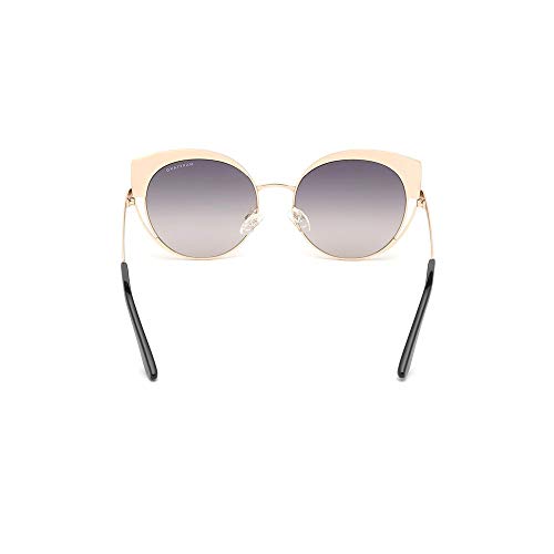 Guess By Marciano GM0796 Sunglasses - Men's, Gold Frame, Smoke Mirror Lenses, 53 mm GM07965332C4