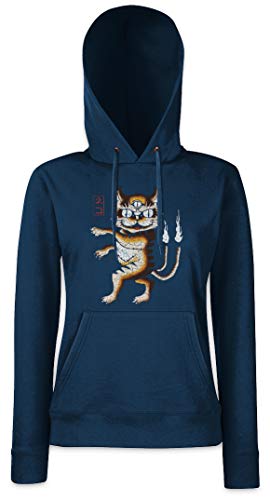 Sweat à capuche Cat Yokai Femme chaud contre le froid hivernal