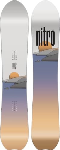 Nitro Snowboards Damen Drop Board ´25 All-Mountain Freeride Girls Powder Carving Board Cam-Out Camber