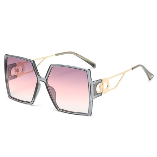 Lunettes de soleil surdimensionnées femmes UV400 nuances voyage 2025