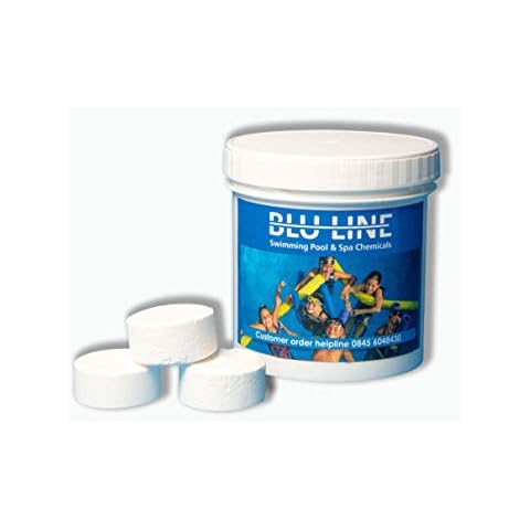 20x20g Blu Line Chlorine Tablets for Pools Cover
