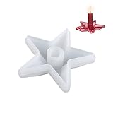 Acentuar la atmósfera: el exquisito patrón de estrella de cinco puntas le da a las personas un efecto visual. Enciende una vela perfumada y colócala en el candelabro. La luz que brilla en la habitación oscura crea un ambiente suave, y el elegante aroma en todas partes permite a las personas sumergirse en ella.