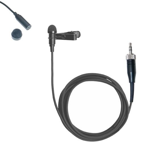 Black ME2 Lapel Lavalier Microphone for Sennheiser G2 G3 G4 MKE2 Clip-On Wireless Microphones System OEM