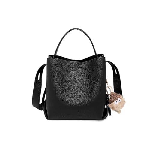 Sac bandoulière femme grande capacité, cabas seau idéal pour le travail