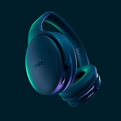 Bose QuietComfort Headphones Wireless Bluetooth Headphones Active Over Ear Noise Cancelling and Mic USB C Charging Deep Bass Up to 24 Hours of Playtime Twilight Blue Limited Edition Color