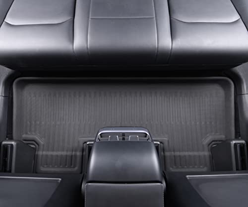 SUPER LINER Magi Floor Mats for Tesla Model Y 5-Seat 2021-2023 Custom Fit All Weather TPE Cargo Liner Cargo Trunk Interior Accessories (Does NOT fit 7-Seat) (Tesla Model Y XPE 6 Pieces Set)