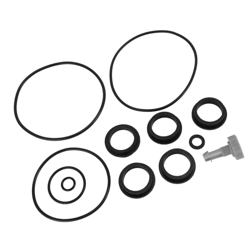 Nurnesy Sand Filter Pump Replacement Set Pvc Air Release Valve Pamp, O R1ng Kit Pump Home Pump Household Sand Pool Filters, Release Valve O Rings Filter Pump Replacement Cartridge