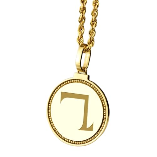 Pendentif rond gravé argent 925 LKBEADS résistant et hypoallergénique
