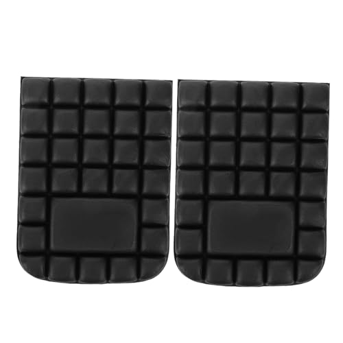 ibasenice 2 Piezas Protección de Rodillas para y Actividades Almohadilla Gruesa Anticolisión Soporte Reutilizable para y Patinaje Equipo de Protección para Rodillas Negro