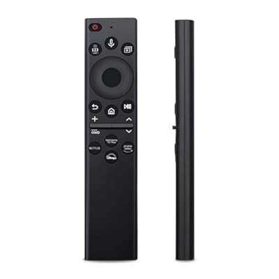 Replacement for Samsung Smart TV Voice Remote, Compatible with BN59-01385A (No Solar Cell), for Most 2018-2023 Frame, Crystal, UHD, QLED, Curved, 4K, 8K TVs
