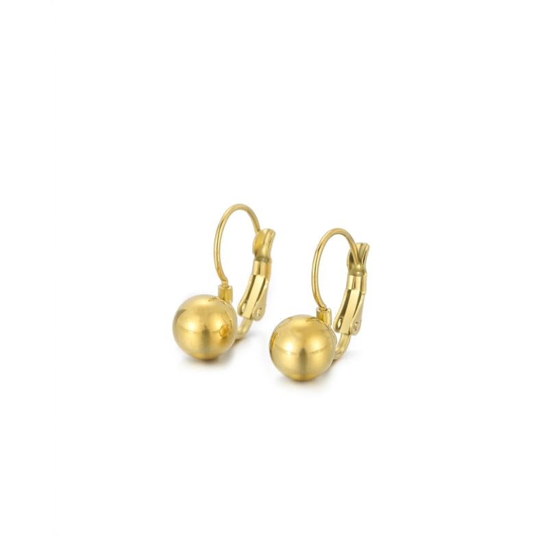 18K Gold Plated Freshwater Pearl Stud Earrings for Women | Timeless Pearl Jewellery-image-18