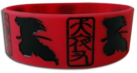InuYasha : Silhouette PVC Wristband, 3
