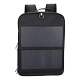 EINFACH UM DAS TELEFON ZU LADEN: Sie können den Solarrucksack zum Aufladen verwenden, sodass Ihr Mobiltelefon oder andere Geräte jederzeit und überall funktionieren können