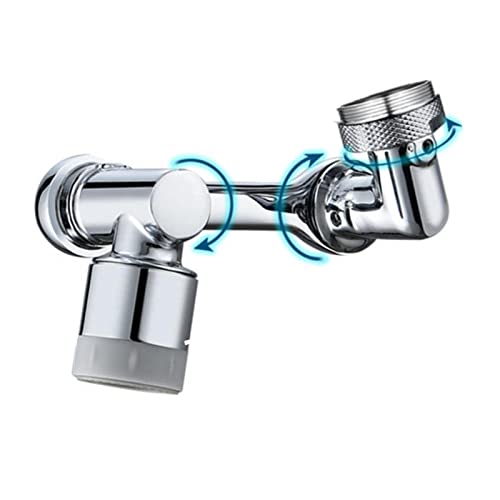 Torneira rotativa universal, pulverizador extensor de torneira rotativa de 1080 graus, adaptador de
