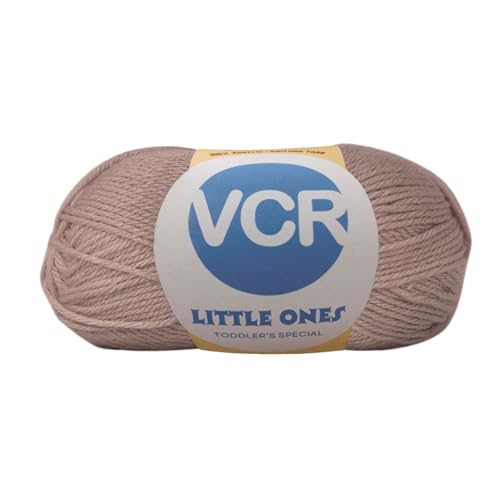 Image of VCR Brown Blush Yarn, 100 Grams Hank, 190 Meters Length, Acrylic Ball for Crochet and Knitting, Soft Crosia Threads, Pack of 1 Yarn, Suitable for DIY Crafts