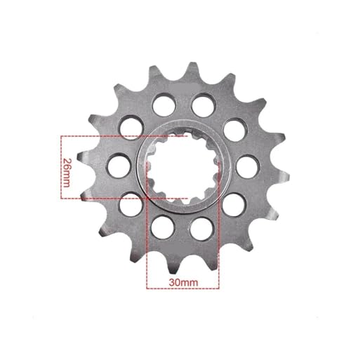 Pignon 16T moto VFR800 Crossrunner idéal pour longs voyages