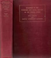 Readings in the Economic and Social History of the United States B000J537EM Book Cover