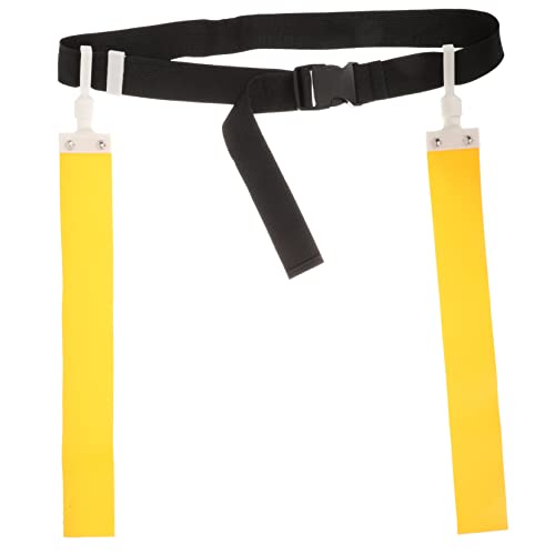 GOOHOCHY Football Flag Belt Moveable Flags Polyester Perfect for Sports Games Training