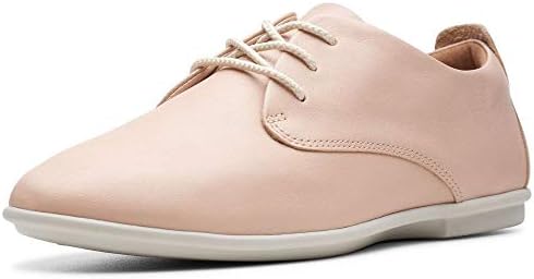 Clarks Women Un Coral Lace Leather Ballet Flats