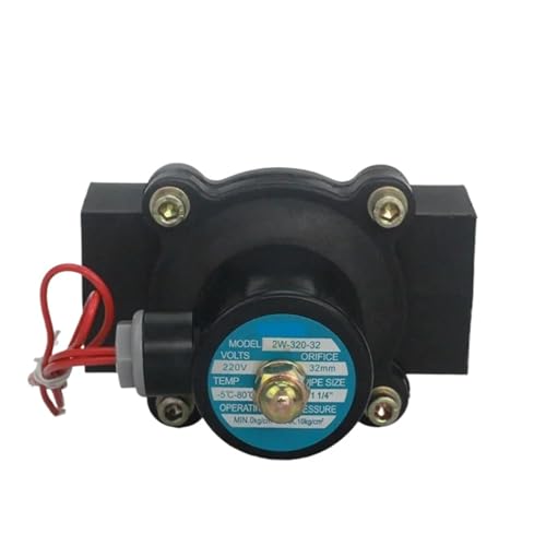 Électrovanne eau normalement fermée DN10 DC 12V vanne plastique coupure - 5